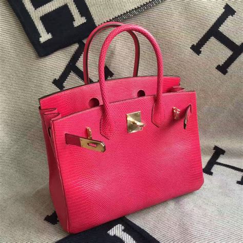 hermes lizard bag golden|birkin pink hermes bag.